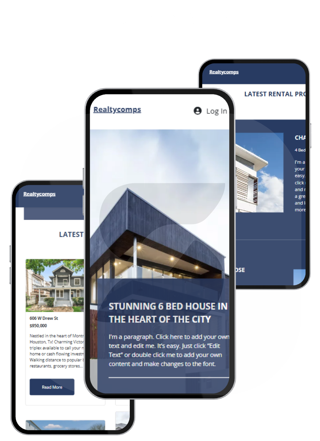 Our Delivered Websites, 3